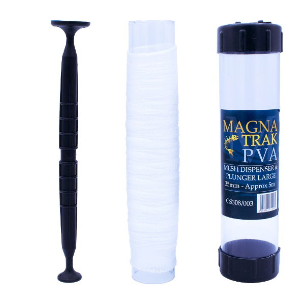 MAGNATRAK PVA MESH DISPENSER & PLUNGER - Large 35mm