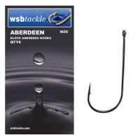 WSB BLACK ABERDEEN 3/0 (1 PK OF 10)