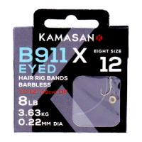 KAMASAN B911 EX HTN WITH BANDS - SIZE 12 (8lb-0.22mm)