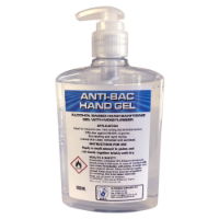 HAND SANITISER GEL PUMP BOTTLE