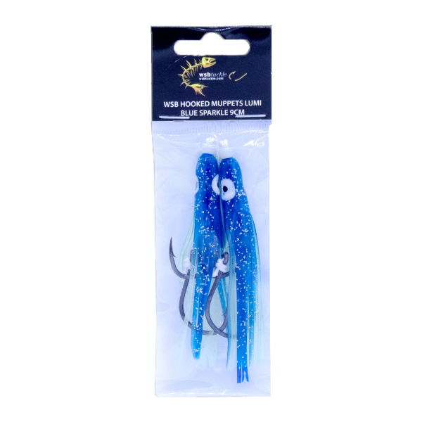 WSB HOOKED MUPPETS LUMI BLUE SPARKLE 9CM