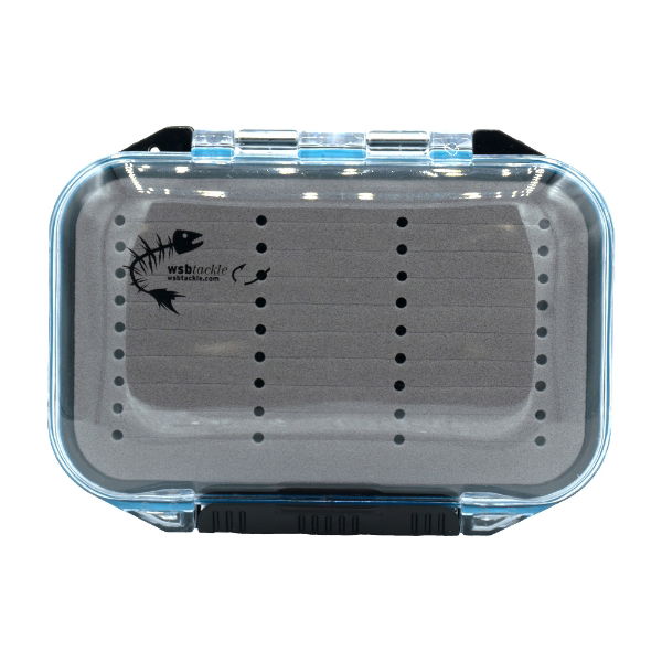 WSB WATERPROOF TRANSPARENT FLY BOX