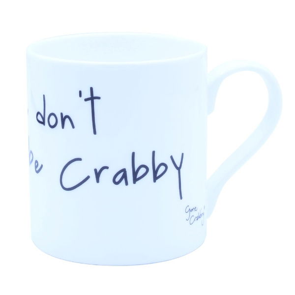 SMALL MUGS LOVE LIFE DON'T BE CRABBY 