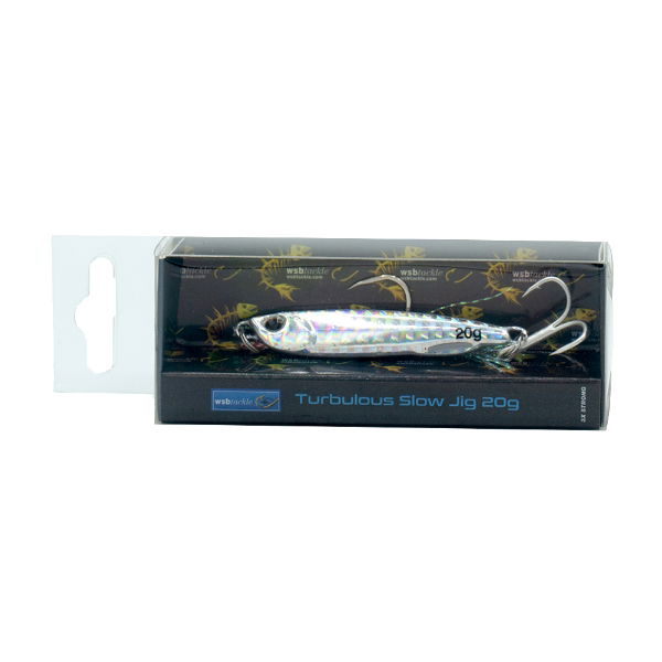 WSB TURBULOUS SLOW JIG - SILVER 65MM/20G
