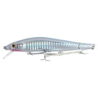 SHIGA DIVING BASS LURES - WHITE REFLECT 110MM/14G