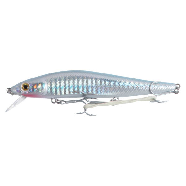SHIGA DIVING BASS LURES - WHITE REFLECT 110MM/14G