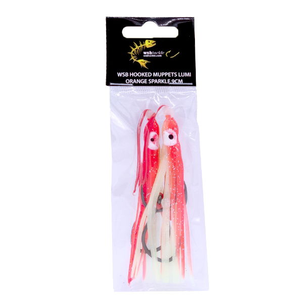 WSB HOOKED MUPPETS LUMI ORANGE SPARKLE 9CM