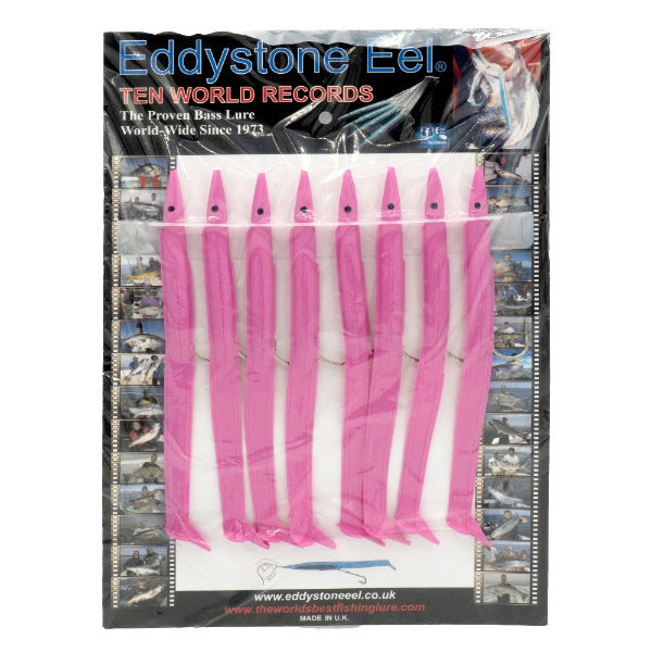 EDDYSTONE 190mm EELS PINK (1 CARD)