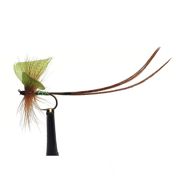 MAYFLIES GREEN DRAKE FAN WING SZ 12 (1 PACK OF 12)