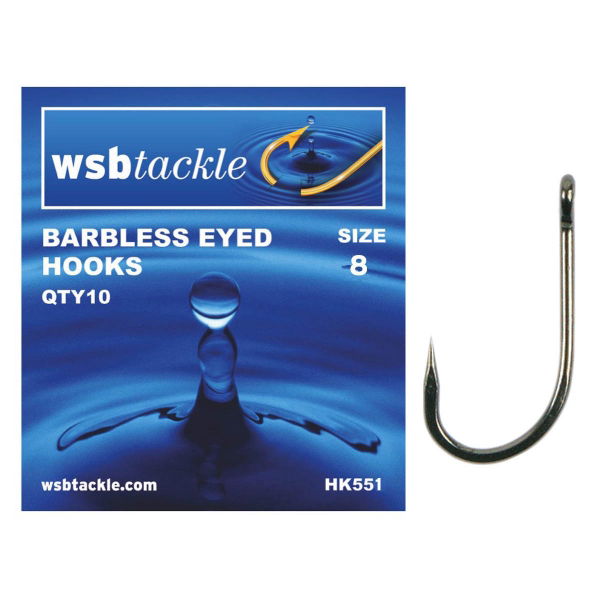 WSB BARBLESS EYED 8 (1 PK OF 10)