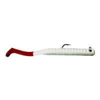EDDYSTONE CATERPILLAR EEL 2012 WHITE/RED FIRETAIL 170mm (1 PER PACKET)