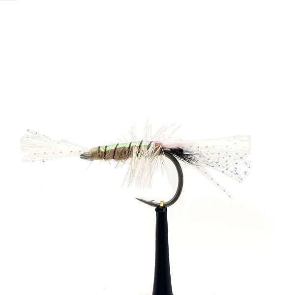 BASS FLIES NATURAL SHRIMP SZ 2 (1 PACK OF 12)