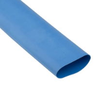 HEAT SHRINK TUBE PLAIN BLUE 32MM 1.5M (1)