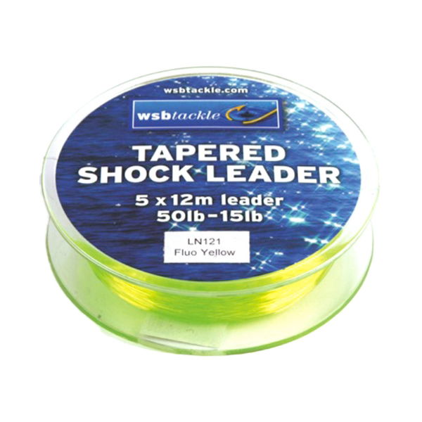 WSB TAPERED FLUO LEADER 50LB-15LB