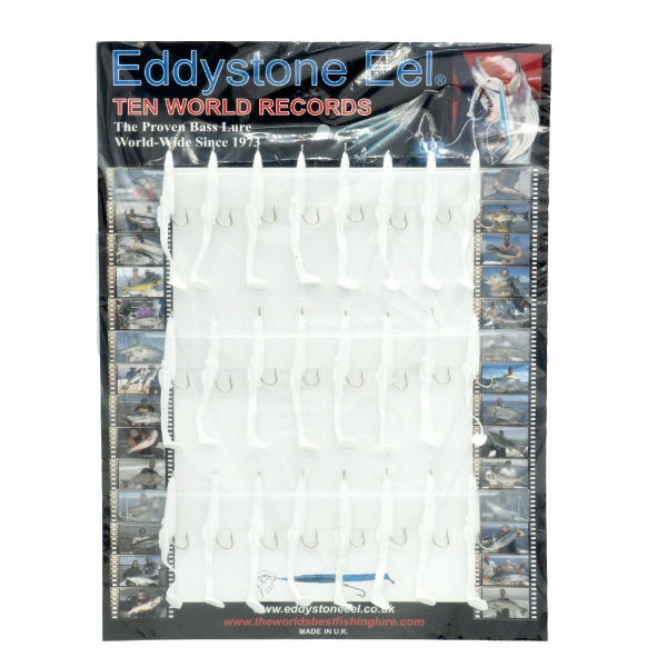 EDDYSTONE 70mm EELS WHITE (1 CARD)