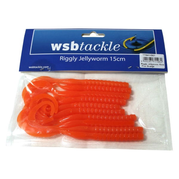 TT641_001 Riggly Jellyworm Fluo Orange